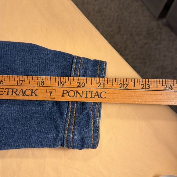 Bocini denim jacket, youth boys size large 10 to 12 Sherpa- Lined - Picture 7 of 8